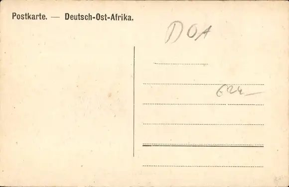 Ak Daressalam Tansania, Deutsch Ostafrika, Ringstraße, Palmenallee, Wohnhäuser