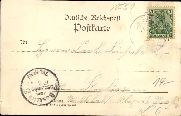 Ak Perwenitz Schönwalde Glien Havelland, Restaurant, Teilansicht