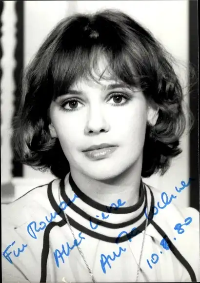 Ak Schauspielerin Anita Lochner, Portrait, Autogramm