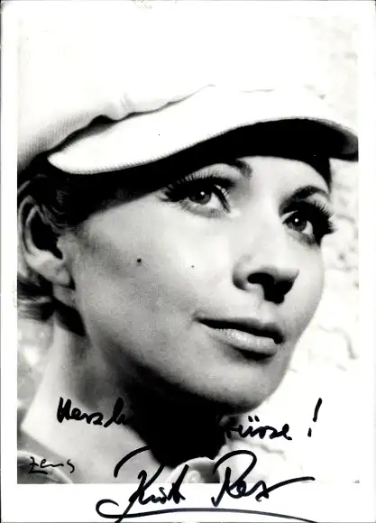 Ak Schauspielerin Ruth Rex, Portrait, Autogramm