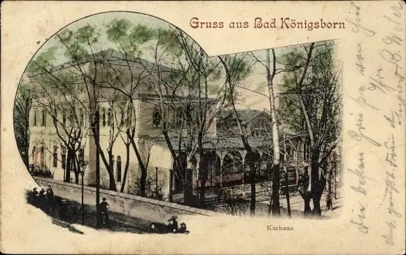 Ak Königsborn Unna im Ruhrgebiet, Kurhaus