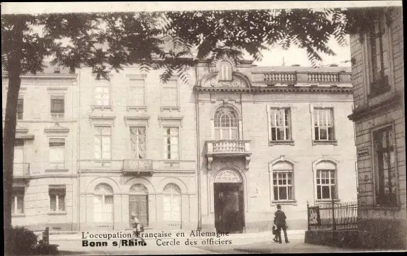 Ak Bonn am Rhein, Cercle des Officiers