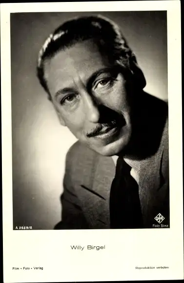 Ak Schauspieler Willy Birgel, Portrait