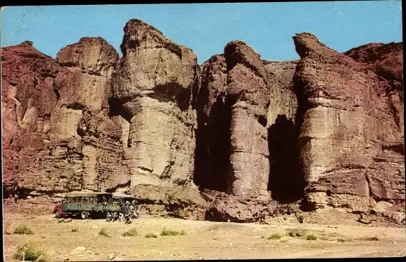 Ak Palästina, Salomos Säulen im Nationalpark Timna in der Negev-Wüste