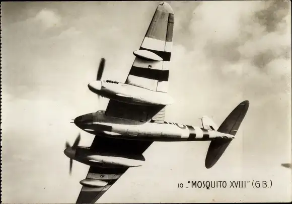 Ak Britisches Militärflugzeug Mosquito XVIII