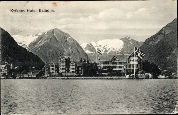 Ak Norwegen, Kviknes Hotel Balholm