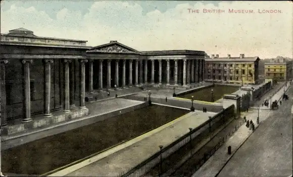 Ak London City England, British Museum