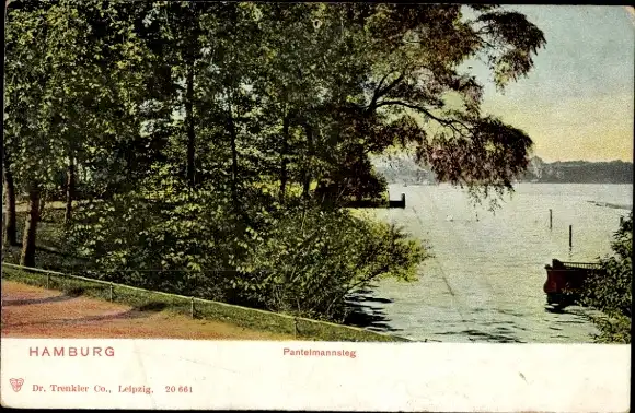 Ak Hamburg Mitte Altstadt, Pantelmannsteg