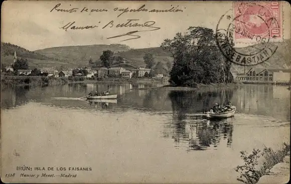 AK Irun Baskenland Spanien, Fasaneninsel