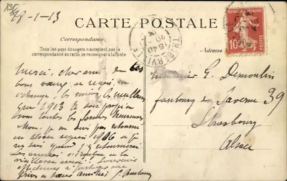 Ak Verrept auf Monoplane Morane