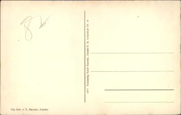 Ak Dresden Altstadt, königliches Schloss