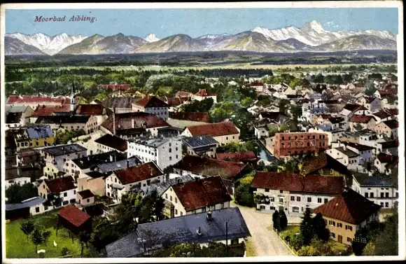 Ak Bad Aibling Oberbayern, Gesamtansicht