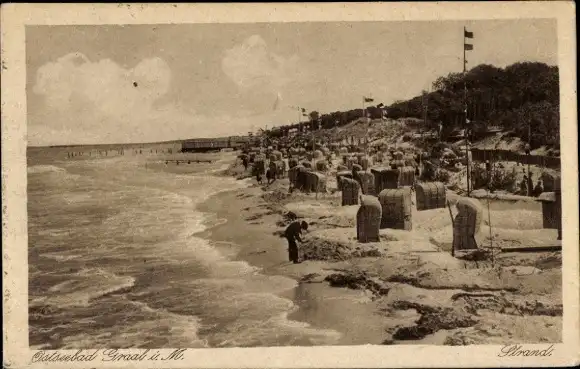 Ak Ostseebad Graal Müritz, Strand