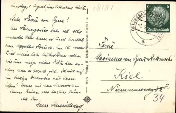 Ak Ostseebad Graal Müritz, Strand