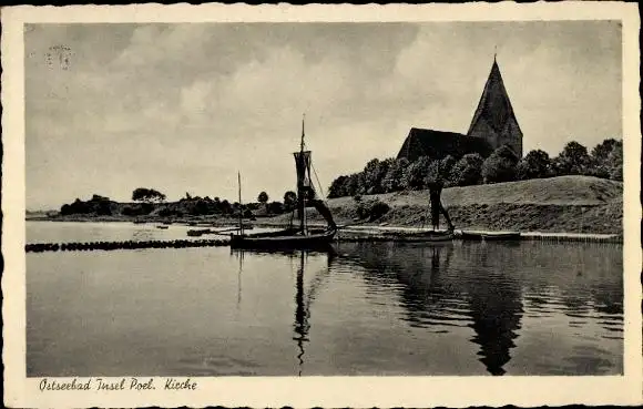 Ak Kirchdorf Insel Poel Mecklenburg, Kirche