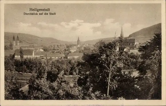 Ak Heilbad Heiligenstadt Eichsfeld Thüringen, Gesamtansicht