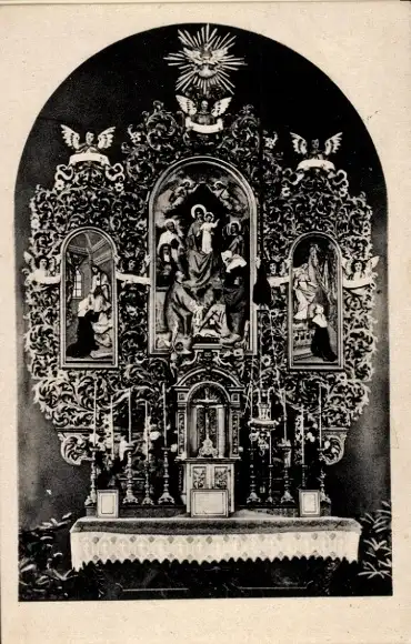 Ak Altomünster in Oberbayern, Altar