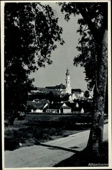 Ak Altomünster in Oberbayern, Ortsansicht