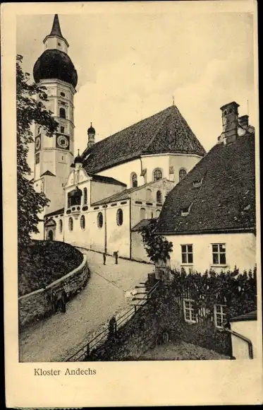 Ak Andechs Oberbayern, Kloster