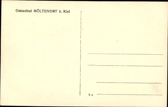 Ak Möltenort Heikendorf an der Kieler Förde, Strand