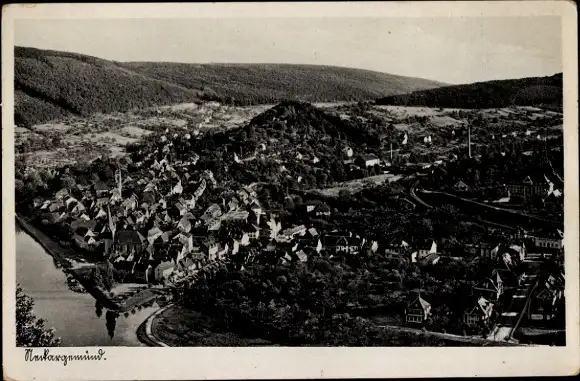 Ak Neckargemünd am Neckar, Panorama