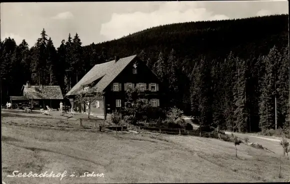 Ak Seebach in Baden Schwarzwald, Hotel Seebachhof