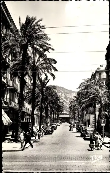 Ak Toulon Var, Avenue Colbert