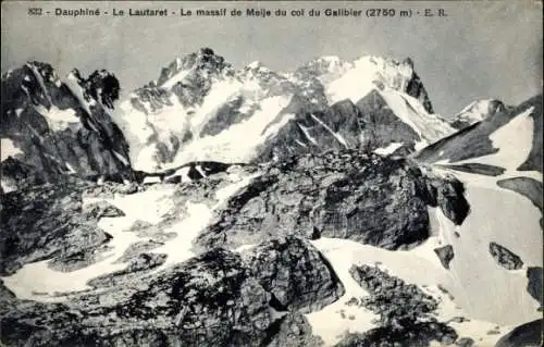 Ak Col du Galibier Hautes Alpes, Dophine, Lautaret