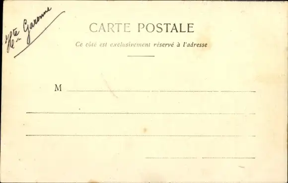 Ak Villefranche de Lauragais Haute Garonne, le Parc des Ambulances du 16° Corps, 1902