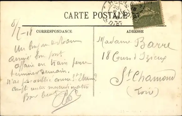 Ak Roanne Loire, Le Lycee