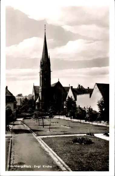 Ak Eisenberg in der Pfalz, Evangelische Kirche
