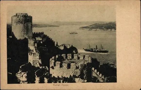 Ak Konstantinopel Istanbul Türkei, Rumeli Hisarı, Festung