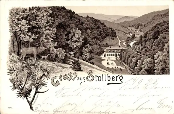Litho Stolberg im Harz, Gesamtansicht