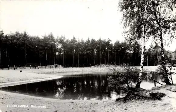 Ak De Lutte Overijssel, Vakantieoord Florilympha, Naturbad