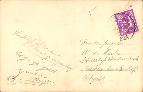 Ak Schauspielerin Greta Garbo, Portrait