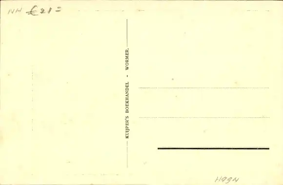 Ak Wormer Nordholland, De Zuidooster, Gesloppt 1926, Windmühle