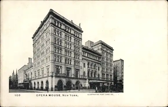Ak New York City USA, Opera House