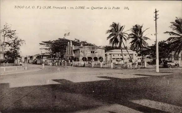 Ak Lomé Togo, Postbezirk