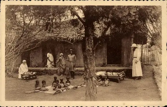 Ak Kamerun, Les Peres du St. Esprit, Pouponnière