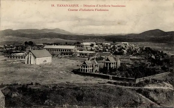 Ak Antananarivo Tananarive Madagaskar, Infanteriekaserne Findanana