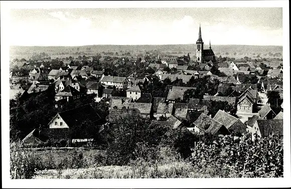 Ak Sinzheim in Baden Württemberg, Panorama
