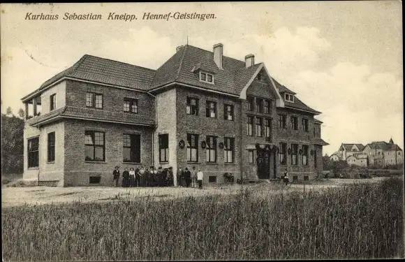 Ak Geistingen Hennef an der Sieg, Kurhaus Sebastian Kneipp