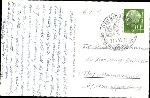 Ak Bad Aibling in Oberbayern, Kurhotel Ludwigsbad