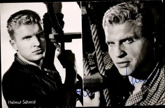 Ak Schauspieler Rudolf Prack, Portrait, Der Mann im Strom, Autogramm