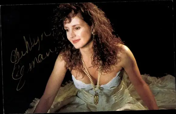 Ak Schauspielerin Jacklyn Zeman, Filmszene, Autogramm