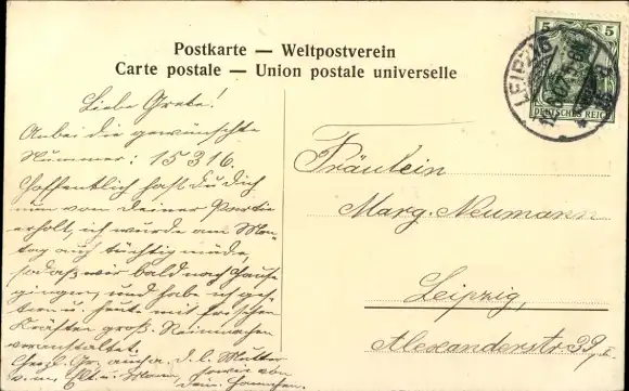 Passepartout Ak Leipzig in Sachsen, Seifenblasen, Stadtansichten