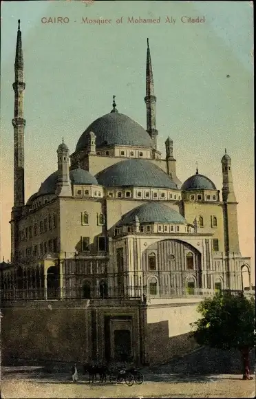 Ak Cairo Kairo Ägypten, Moschee der Zitadelle von Mohamed Aly