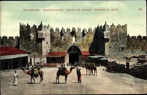 Ak Jerusalem Israel, Damaskustor