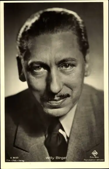 Ak Schauspieler Willy Birgel, Portrait