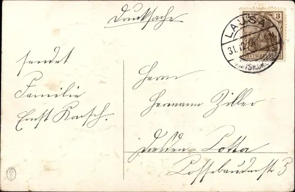 Präge Ak Glückwunsch Neujahr, Kinder, Glücksklee, Schweine